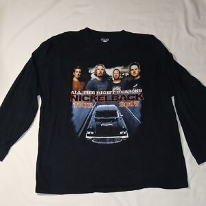 Nickelback Tour 2007 Long Sleeve Shirt